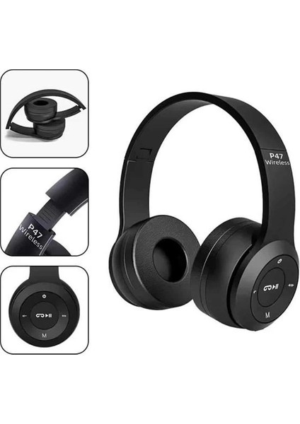 Bfs Kulak Üstü Bluetooth Kulaklık Yüksek Ses Kaliteli Ayarlanabilir modelleri