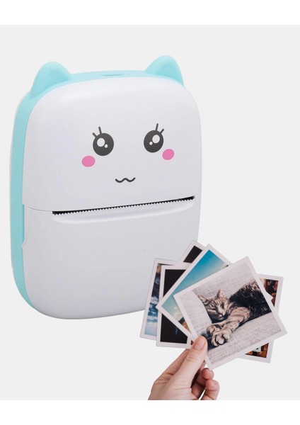 Bfs Mini Bluetooth Termal Yazıcı 1200MAH Şarjlı Taşınabilir indirimleri