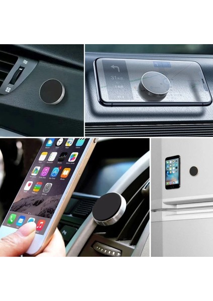 Tüm Modellerle Uyumlu Manyetik Araç Içi Telefon Tutucu Çok Amaçlı Güçlü Mıknatıs Tutucu fiyatları