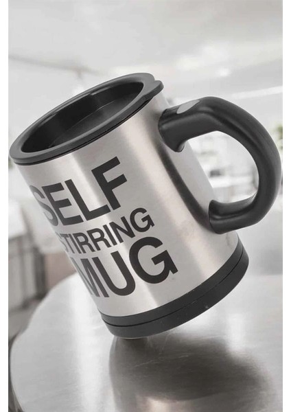 Bfs Mikser Kupa Yazılı Mug Bardak Karıştırma Özelliği fırsatları