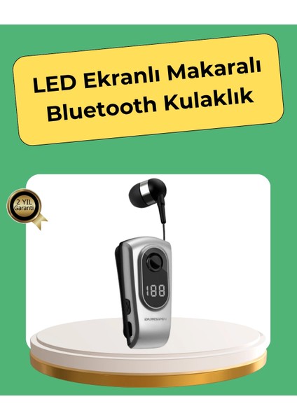 Bfs Kablosuz Bluetooth 5.2 Kulaklık – Titreşimli Uyarı ve Uzun Pil Ömrü