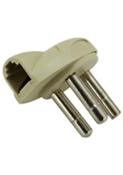 Telefon Priz Fişi ( RJ11 ) To 3 Lü Priz Çevirici