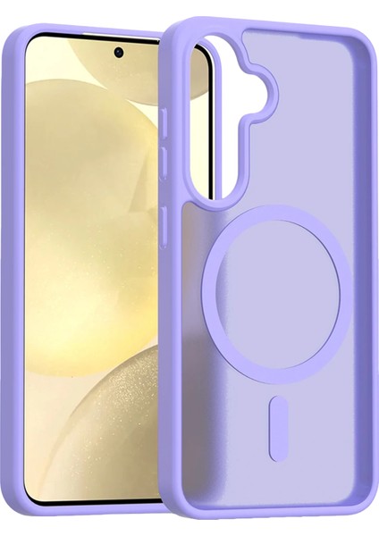 Drnds Joko Samsung Galaxy A56 Jota Magsafe Kapak - Lila