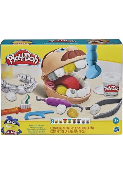 F1259 Play-Doh Dişçi Seti +3 Yaş indirimleri