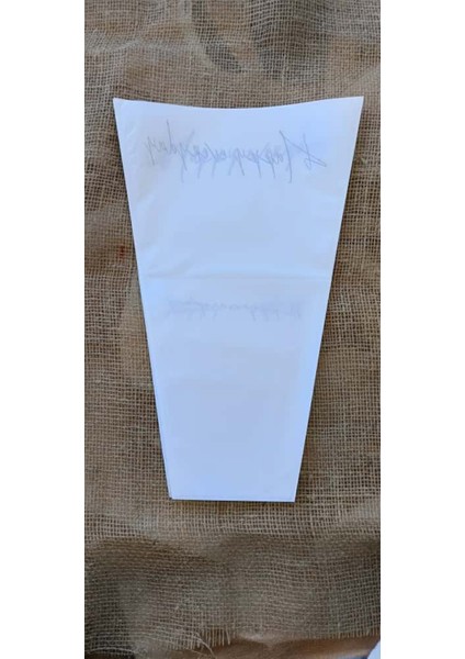 Happy Everyday Yazılı Beyaz Buket Ambalaj Kağıdı 5’li Set modelleri