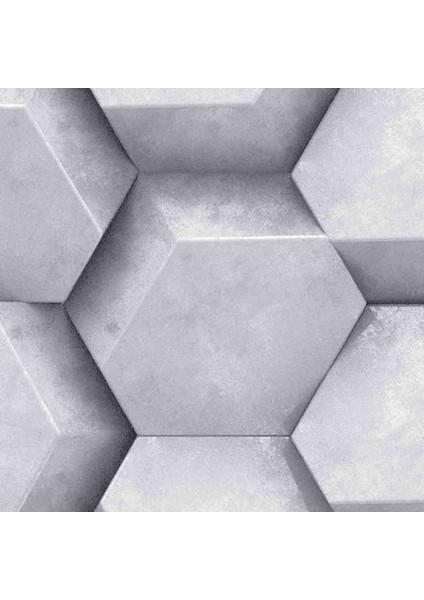3 Boyutlu Geometrik Taş Desenli Silinebilir Tekstil Duvar Kağıdı fiyatları