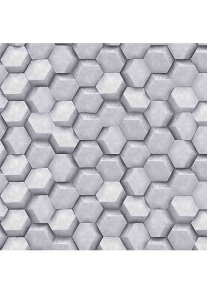 3 Boyutlu Geometrik Taş Desenli Silinebilir Tekstil Duvar Kağıdı modelleri