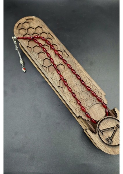 Kırmızı Arpa Kesim Alpaka Püskül Kehribar Tespih fiyatları