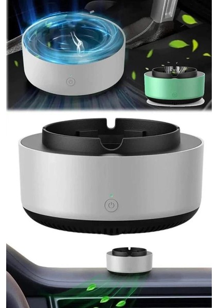 Bfs Elektronik Akıllı Küllük Hava Temizleyici Kokusuz Kül Tablası Anti-Duman