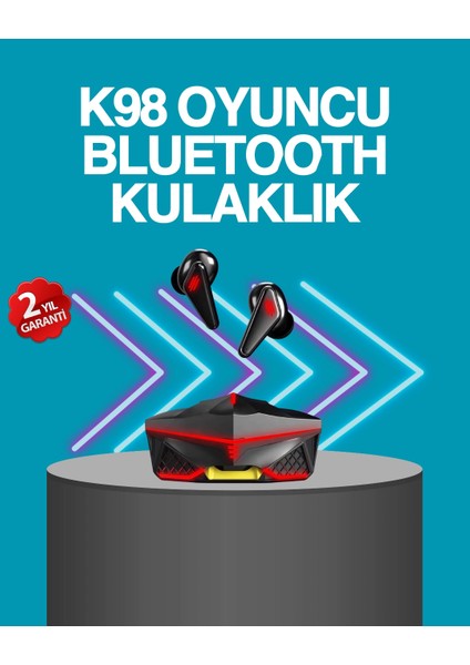Bfs Kablosuz Bluetooth 5.0 Metal Kasa Gaming Kulaklık