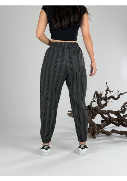 Çizgili Kadın Jogger Pantolon COC1064 modelleri