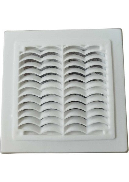 Baca Kapağı Plastik Izgaralı Ayarlanabilir Menfez 17X17 cm