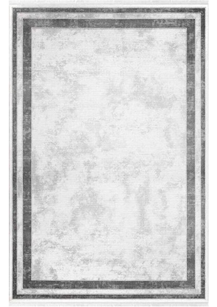 Elite 1034 Gri Akrilik Modern Yumuşak Dokuma Salon Mutfak Oturma Yatak Odası Halısı