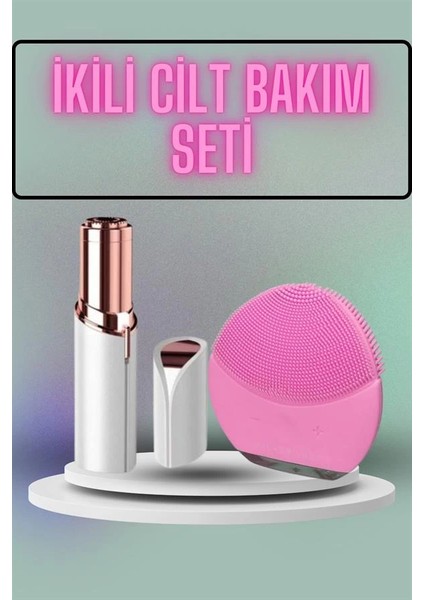 Bfs Kaş Bıyık ve Yüz Epilasyon Aleti ve Titreşimli Yüz Temizleme Masaj Aleti Ikili Set fiyatları