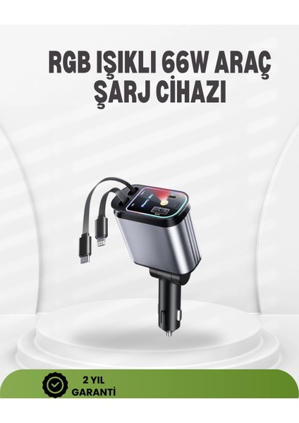 Bfs Ford, Opel, Volvo, Skoda Araçlar Için 66W Çoklu Hızlı Şarj Cihazı