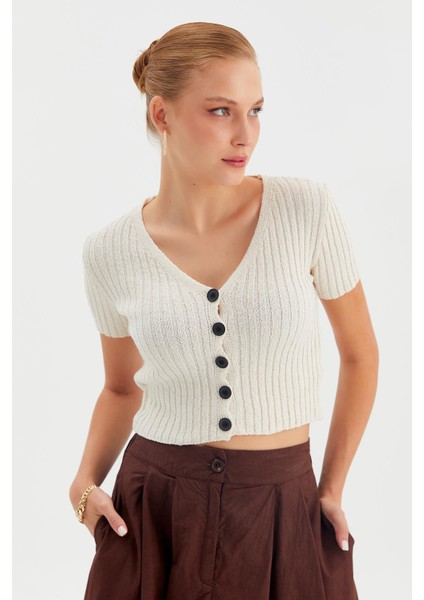 Kısa Kollu Slim Hırka fırsatları