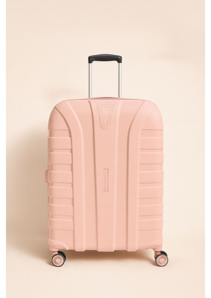 Pudra Seyahat Bavulu – Darbeye Dayanıklı, Büyük Boy, 360° Tekerlekli Şireli Kilit