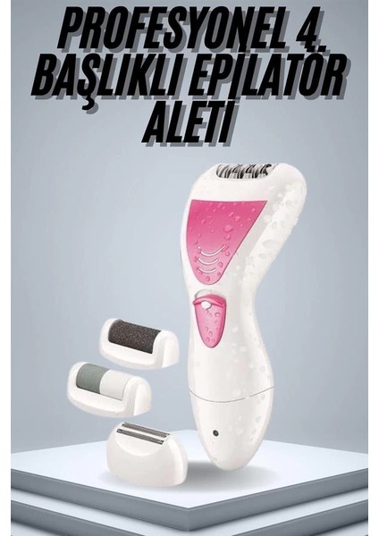 Bfs Epilatör Cihazı Epilasyon Aleti Çoklu Başlık Seçeneği Ayak Törpüsü fiyatları