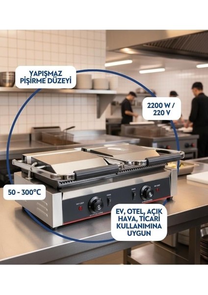 Mega Çift Kapak Tost Makinası 32 Dilim fiyatları