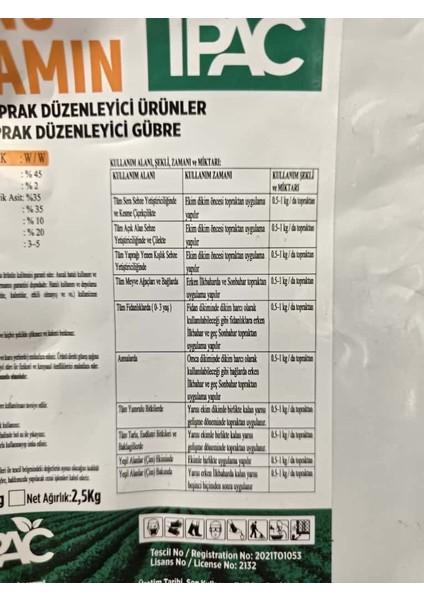 Tecnofulamin 2,5 Kg – Humik & Fulvik Asit Toz Köklendirici / Bitki Gelişimi Destekleyici fiyatları