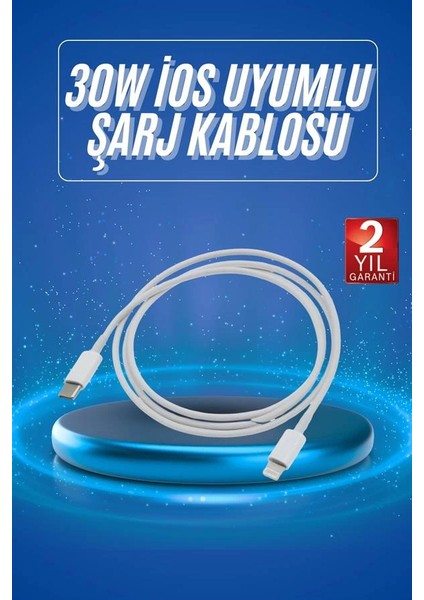 Bfs Type-C Ligtning 30W Ios Şarj Kablosu Hızlı Şarj Kablosu fiyatları