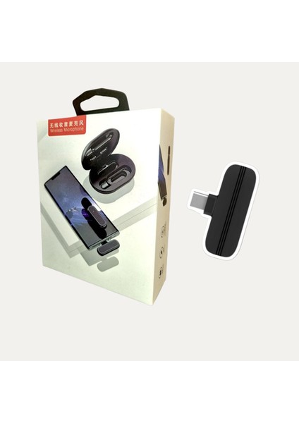 Kablosuz Yaka Mikrofon Seti (Şarj Kutulu Model)