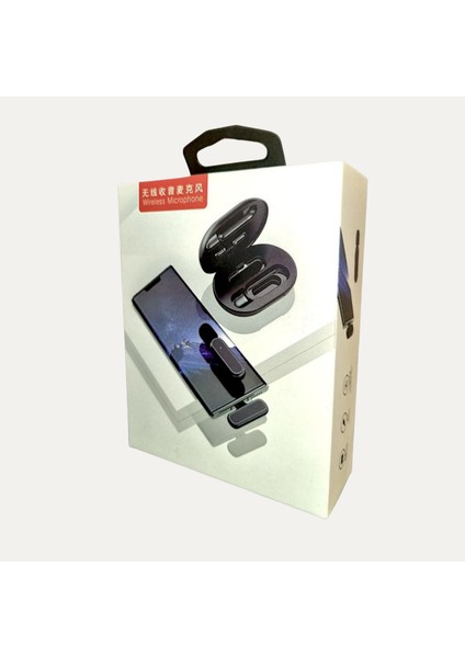 Kablosuz Yaka Mikrofon Seti (Şarj Kutulu Model) fiyatları