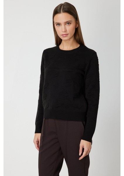 66363 Onteks Kazak Desenli Sıfır Yaka