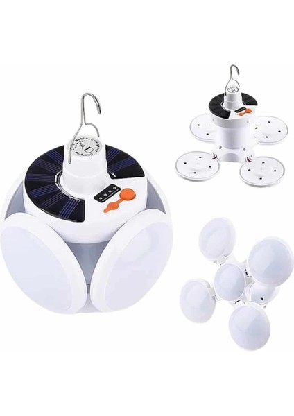 Bfs 5 Kanatlı Bahçe Aydınlatma LED Askılı Solar Güneş Enerji USB Sarjlı fiyatları