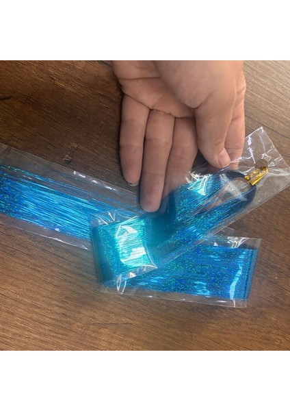 Işıltılı Saç Telleri-Tinsel Saç Işıltısı