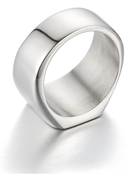 Gümüş Renk Isme Özel Yazılı 316L Kalite Paslanmaz Çelik Erkek Yüzük - 27 Ölçü fiyatları