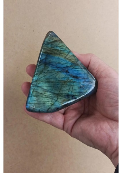 Mavi Işıltılı Labradorit Dekoratif Parça Ml7 fırsatları