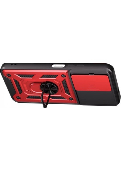 Xiaomi Redmi 15C 4g Pars Lens Yüzüklü Silikon - Kırmızı fiyatları