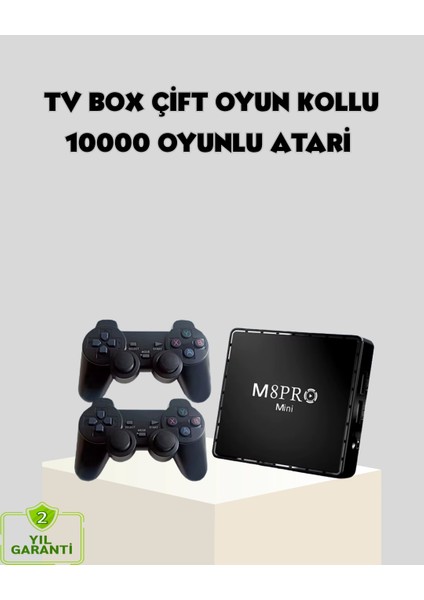 Bfs M8PRO Mini 2 10K Android Tv Box – Oyun Konsolu ve Akıllı Medya Merkezi