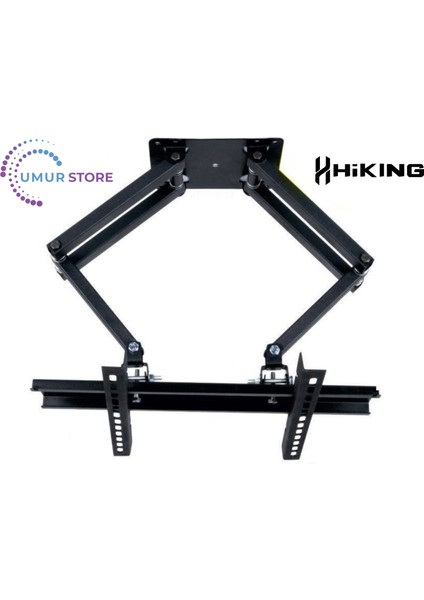 Hiking 32HS24000 32" Smart 32”- 55” inç / 82-140 Ekran Lcd Led Tv Çift Kollu Hareketli Duvar Askı Aparatı modelleri