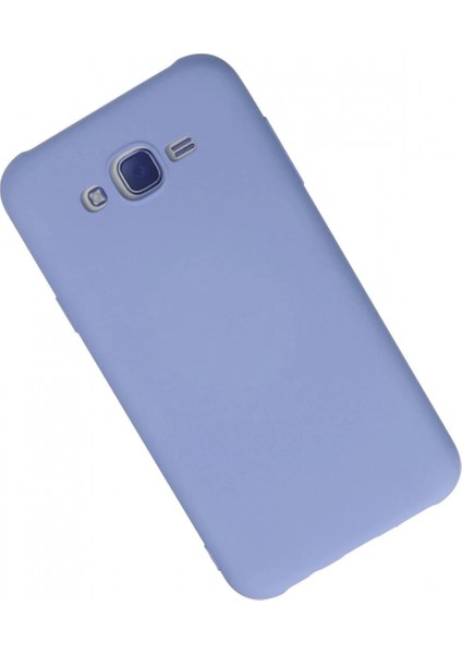 Samsung Galaxy J7 Kılıf Nano Içi Kadife Silikon - Lila (K95) fiyatları