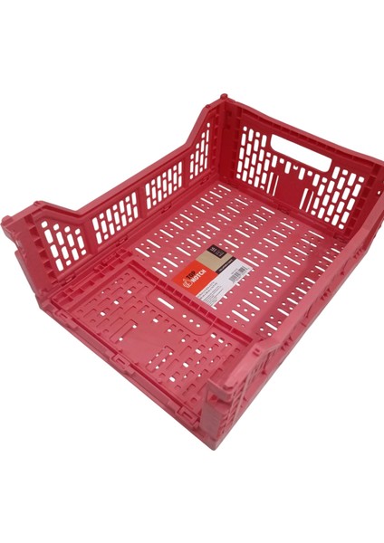 Katlanır 40X30X15 cm Gıdaya Uygun Katlanabilir Düzenleyici Sepet 17 Litre ,katlanabilir Saklama Sepeti, Istiflenebilir Düzenleyici Kutu, Meyve Sebze Oyuncaklarını Saklamak Için Büyük Kapasiteli Kasa indirimleri