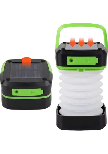 Bfs Katlanabilir Kamp Lambası Akordiyon Lamba Şarjlı 3 Kademeli Solar fiyatları