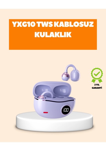 Bfs YXG10 Klipsli Açık Kulaklık – Spor Için Uygun, Aptx Ses, Ergonomik Yapı