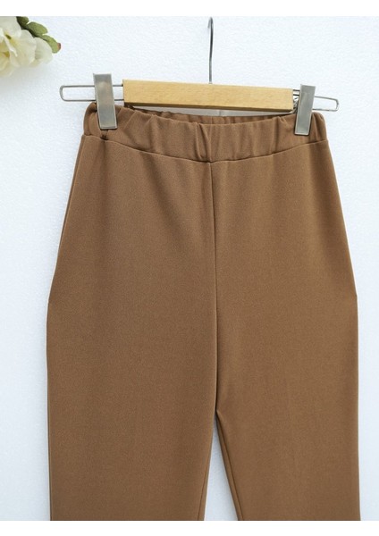Ithal Kumaş Ispanyol Paça Pantolon -Kahve fiyatları