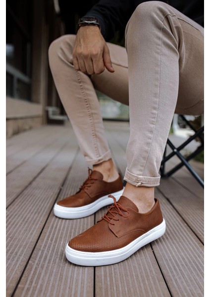 MN061 - Cbt Rex Erkek Ayakkabı Taba