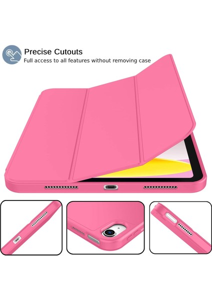 iPad A16 11. Nesil 11 Inç 2025, iPad 10. Nesil 10.9" 2022 Için S Pen Tutucu, Yumuşak Tpu Üç Katlı Stand Koruyucu Tablet Kılıfı, S Pen Şarj Desteği, Otomatik Uyandırma/uyku Modu (Yurt Dışından) fiyatları