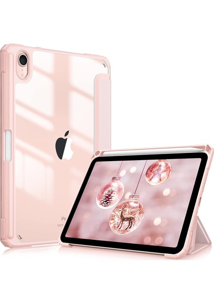 iPad A16 11. Nesil 11 Inç 2025, iPad 10. Nesil 10.9" 2022 Için Sert Şeffaf Şeffaf Kılıf Darbeye Dayanıklı Kalem Tutuculu Kılıf (Yurt Dışından)