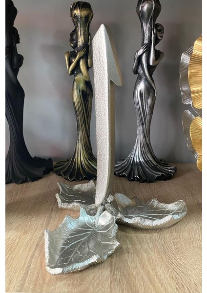 Dekoratif Çerezlik Biblo Ev Ofis Heykel Polyester