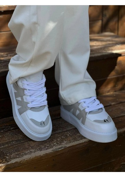 MN2407 - Cbt Star-X Erkek Spor Ayakkabı Beyaz/grı fiyatları