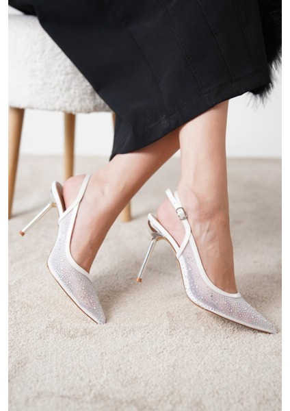 Twiny Taşlı Abiye Topuklu Ayakkabı indirimleri