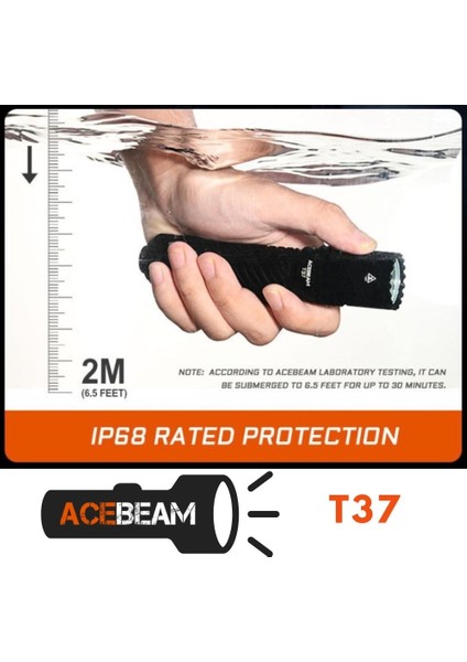 T37 Taktik ve Outdoor El Feneri: 4000 Lümen Profesyonel Güç modelleri