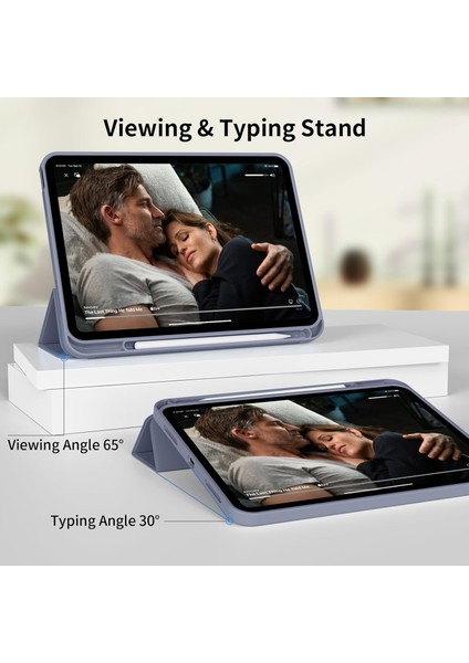 iPad A16 11. Nesil 11 Inç 2025, iPad 10. Nesil 10.9" 2022 Için S Pen Tutucu, Yumuşak Tpu Üç Katlı Stand Koruyucu Tablet Kılıfı, S Pen Şarj Desteği, Otomatik Uyandırma/uyku Modu (Yurt Dışından) modelleri