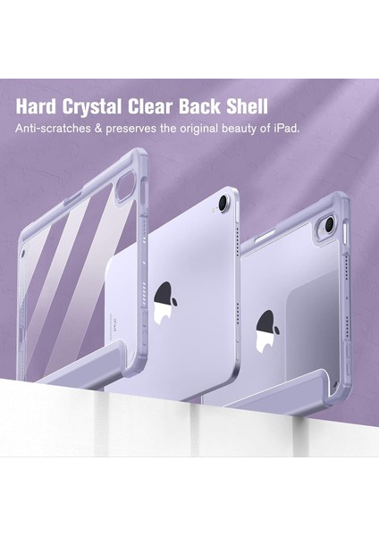 iPad Mini 7 (A17 Pro, 7. Nesil) 2024 / iPad Mini 6 (6. Nesil) 8,3 Inç Sert Şeffaf Kılıf Darbeye Dayanıklı Kalem Tutuculu Tablet Kılıfı (Yurt Dışından) modelleri