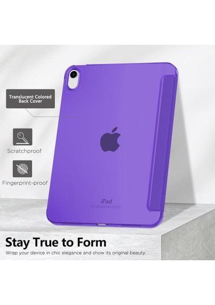 iPad A16 11. Nesil 11 Inç 2025, iPad 10. Nesil 10.9" 2022 Için Kılıf, Ince Yarı Saydam Arka Üç Katlı Folio Stand Koruyucu Tablet Kılıfı (Yurt Dışından) indirimleri